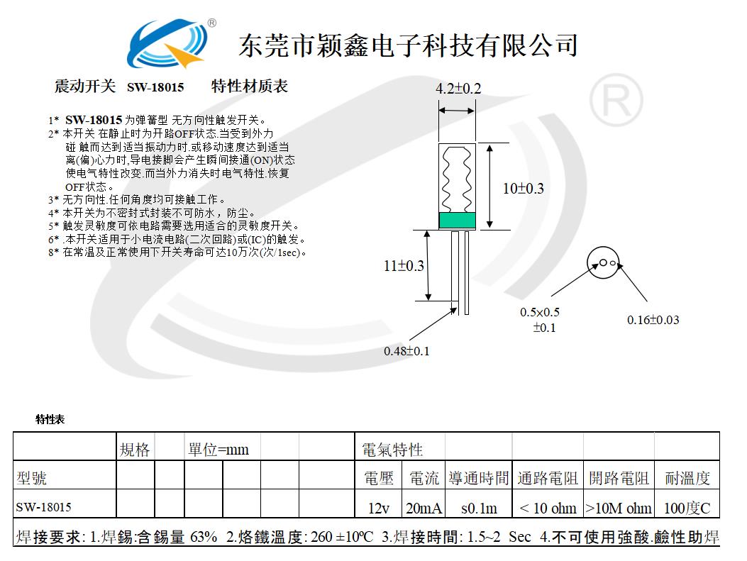 sw18015尺寸图